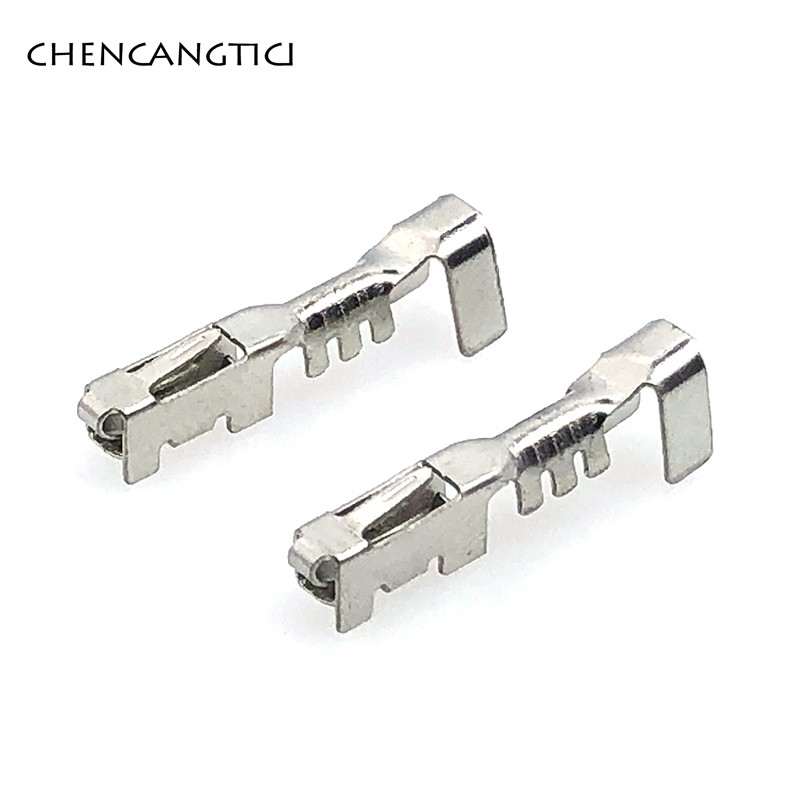 50 gab. Gofrēta skārda spaile G22 Auto Delphi savienotāju spraudņu savienojuma automašīnas tapu nomaiņa 12048074