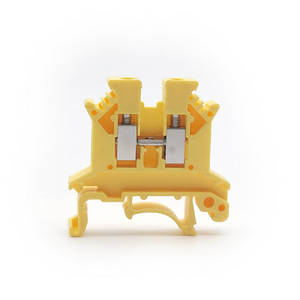 10 gab. Din sliedes spaiļu bloks UK-2.5B vadu elektrības vadītājs universāls savienotājs skrūvējams savienojums spaiļu sloksnes bloks UK2.5