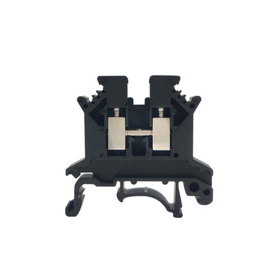 10 gab. Din sliedes spaiļu bloks UK-2.5B vadu elektrības vadītājs universāls savienotājs skrūvējams savienojums spaiļu sloksnes bloks UK2.5