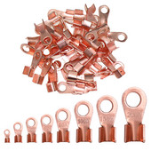 OT 10A 60A 100A 200AC kabeļa vara uzgaļa akumulatora savienotāja gredzena spaile 20A 30A 40A 50A 150A 200A 300A