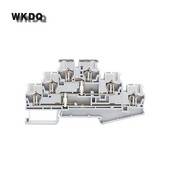 5Pcs ST2.5-3L-PV opružni kavez 2.5 mm² Kabelski konektor 3 razine Equipotential Bonder električni utikač ST 2.5-3L Din rail terminalni blok