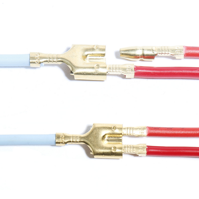 4,0 mm lode, 240 gab., termināla savienotājs, automašīnas motocikla kravas automašīnas ligzda, caurspīdīga vāki, aukstā presēšana, saspiešana, kabeļa uzmava, stieple, misiņš, elektriskā