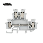 10kom MBKKB2.5 Univerzalni vijak Dvostruka razina Mini prolazni utikač Vodič Konektor za žice DIN letvica Terminalni blok MBKKB 2.5