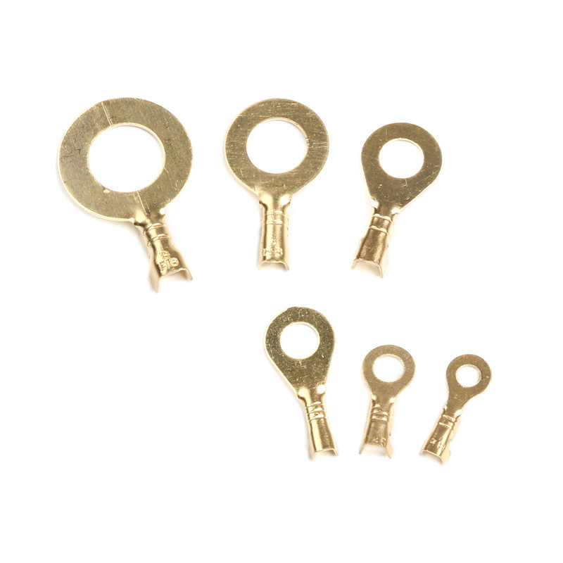 150/300/540KOM M3/M4/M5/M6/M8/M10 Prstenaste ušice Oči Bakreni spojni terminali Kabelska papučica Konektor za žice Neizolirani komplet asortimana