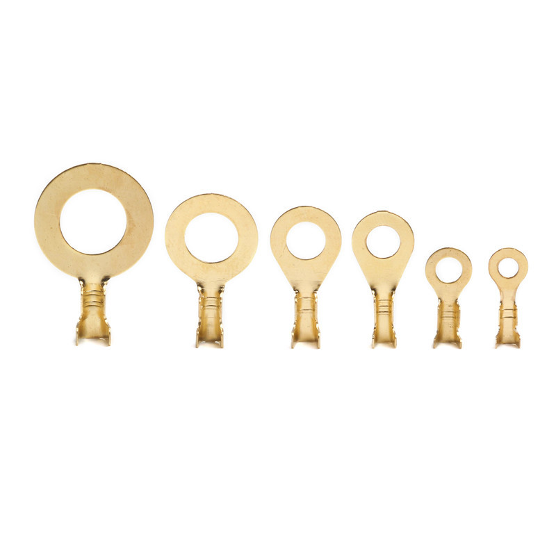 150/300/540KOM M3/M4/M5/M6/M8/M10 Prstenaste ušice Oči Bakreni spojni terminali Kabelska papučica Konektor za žice Neizolirani komplet asortimana