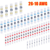 5/10/20/30PCS Vodootporne lemljene brtvene čahure Termoskupljajuće čeone žice Konektori Električni kabeli Spojni pokositreni terminali 26-10AWG