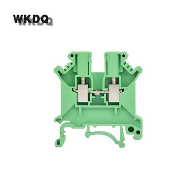 10 gab UK3N UK3 daudzkrāsu skrūvju padeve universālā spraudņa vads elektriskais savienotājs Din sliedes spaiļu bloks UK 3N