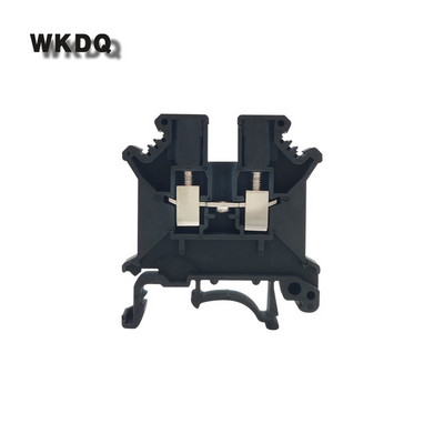 10 gab UK3N UK3 daudzkrāsu skrūvju padeve universālā spraudņa vads elektriskais savienotājs Din sliedes spaiļu bloks UK 3N