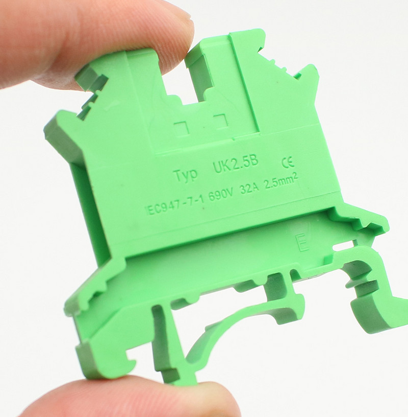 50kom UK2.5B CE odobreno UK-2.5B DIN letvica Priključni blokovi tipa Phoenix visoke kvalitete