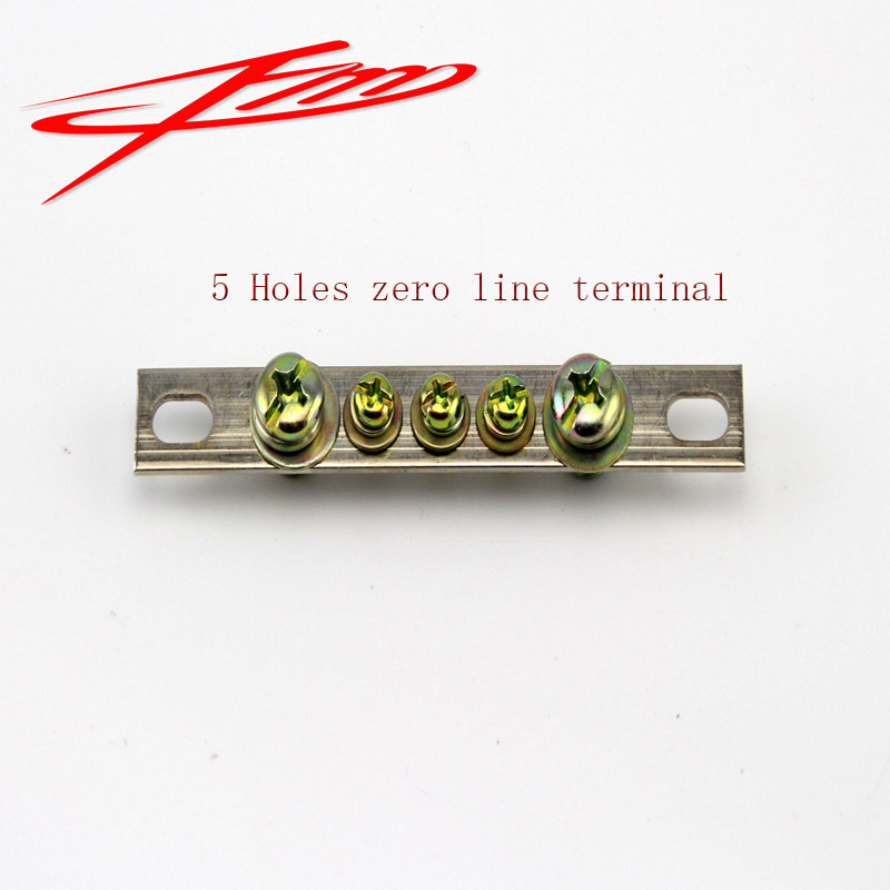 250 V 15 A 5 putnih 7 putnih 10 putnih ravnih žica za uzemljenje, niz bakrenih električnih šipki, terminalni blok