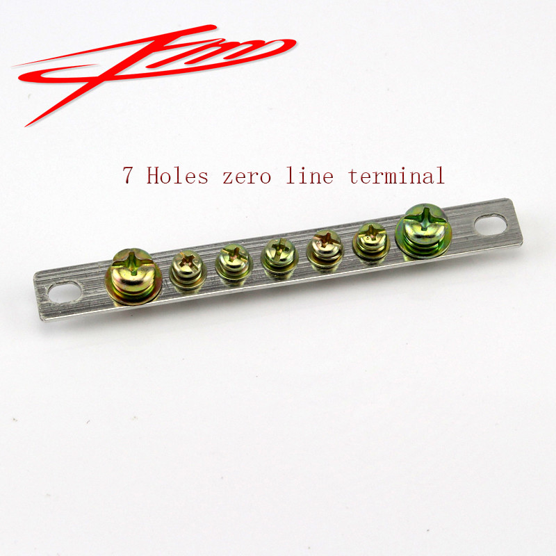 250 V 15 A 5 putnih 7 putnih 10 putnih ravnih žica za uzemljenje, niz bakrenih električnih šipki, terminalni blok