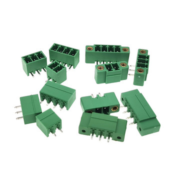 5Pcs Plugable PCB винт клемен блок Стъпка 3,81 mm женски конектор 15EDGVC/RC/VM/RM Morsettiera 2/3/4/5/6/7/8/9/10P Bornier