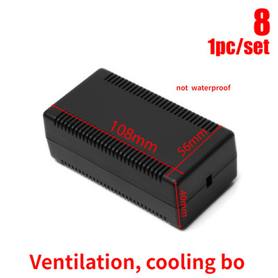 Veekindel ABS-plastist projektikarp hoiukorpus Instrument korpuse korpuse karbid elektroonikatarvikud