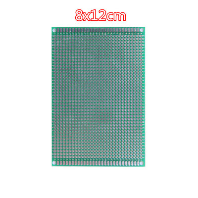10 komada dvostranog prototipa PCB-a 2x8 3x7 4x6 5x7 6x8 7x9 8x12 9x15 univerzalne ispitne ploče tiskanog kruga za komplet za DIY