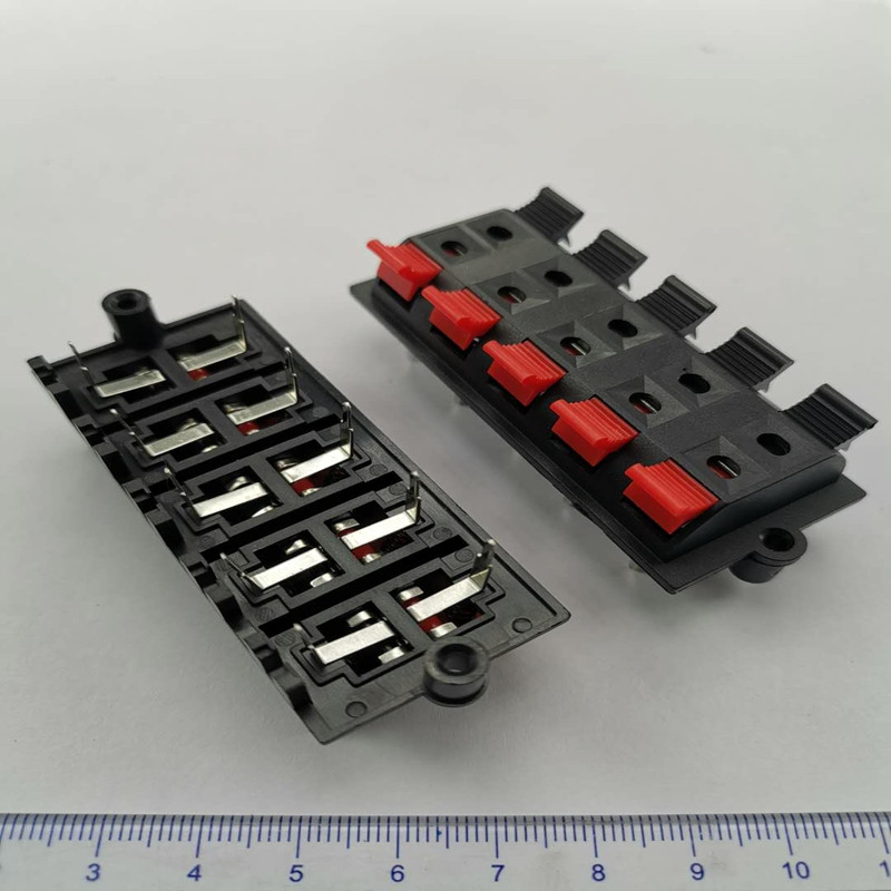 Jednoredni kopča kabela s više zvučnika Dvostruki audio Veliki test WP2-2/4/6/8/10/12