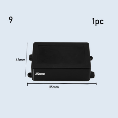 70/100 mm DIY korpus Instrumentide hoiukarp valge must veekindel korpuse karbid elektrooniline projektikarp