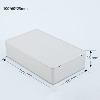 Plastikust instrumendikohver Projektikarp Elektroonilise komponendi mooduli kest 120*80*40mm
