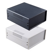 Metalni projekt Razvodna kutija Crno-bijela vanjska unutarnja kutija za elektroničke instrumente za kućište Napajanje ploče s podacima