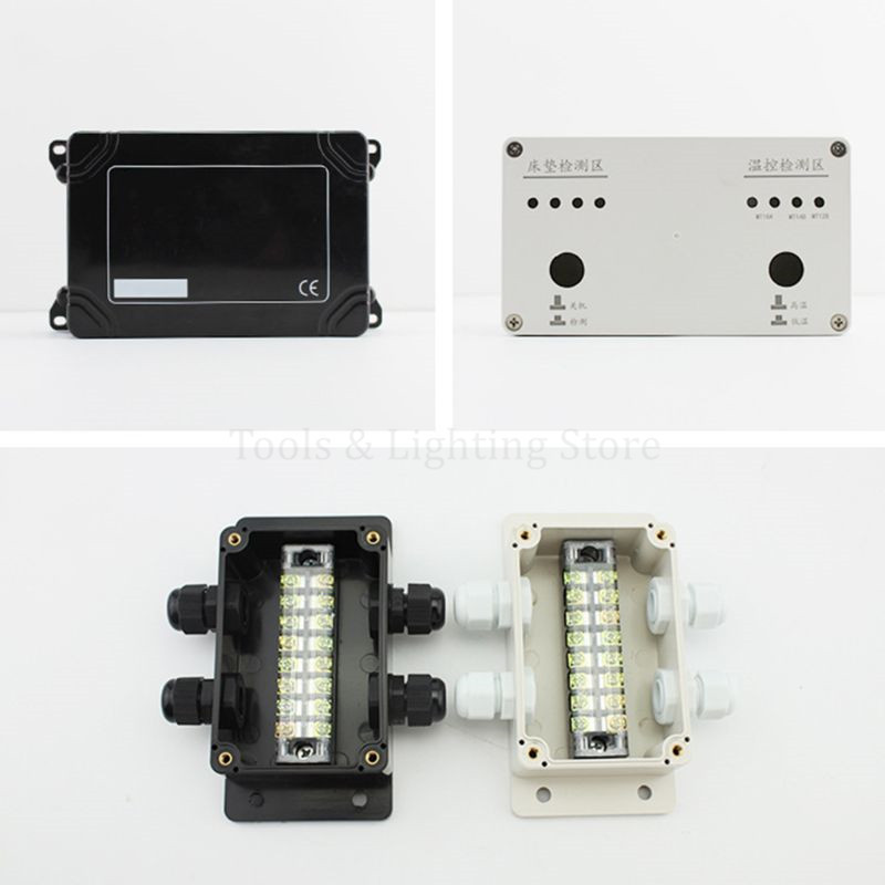 Āra DIY pārraudzības sadales kārba IP67 ūdensnecaurlaidīgs putekļu necaurlaidīgs korpusa korpuss elektroinstalācijas elektriskā projekta korpusa terminālis