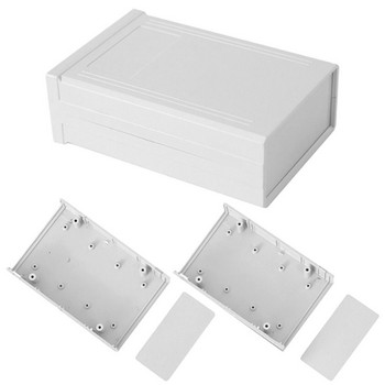 Бял висококачествен DIY водоустойчив капак Кутии за кутии за проекти Кутия за модули за инструменти Електронна кутия за проекти