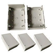 Plastično vodootporno 120*80*40 mm sivo DIY kućište Kućište za instrumente Plastična elektronička projektna kutija Električni pribor