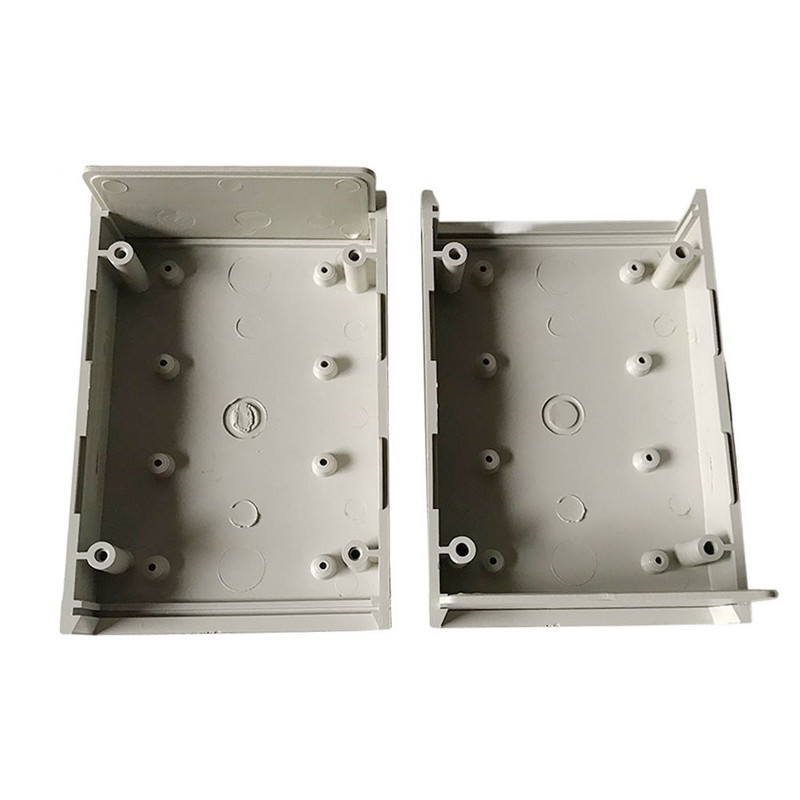 Plastično vodootporno 120*80*40 mm sivo DIY kućište Kućište za instrumente Plastična elektronička projektna kutija Električni pribor