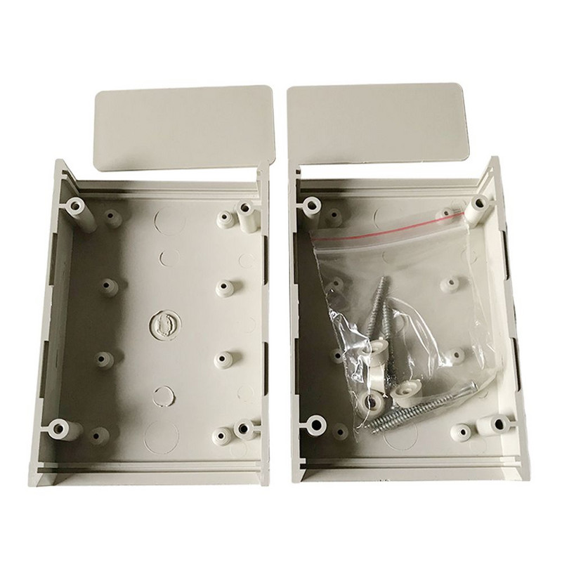 Plastično vodootporno 120*80*40 mm sivo DIY kućište Kućište za instrumente Plastična elektronička projektna kutija Električni pribor