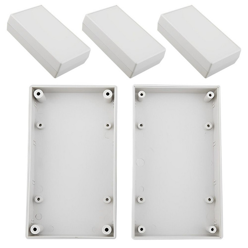 Vruća ABS plastika DIY bijelo kućište modula instrumenata Vodootporni poklopac Kutije za kućišta za projekte Elektronička kutija za projekte