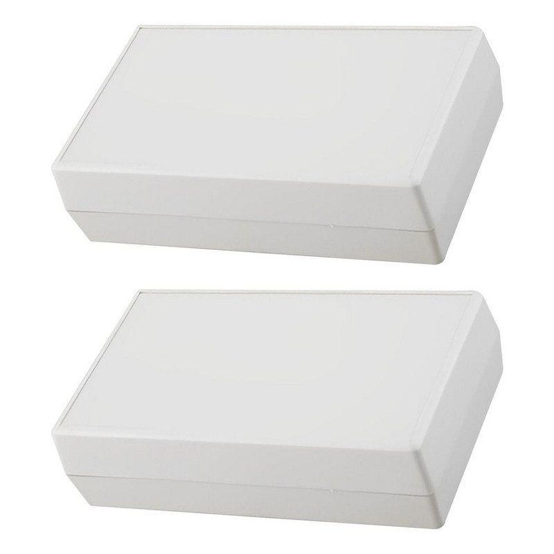 Vruća ABS plastika DIY bijelo kućište modula instrumenata Vodootporni poklopac Kutije za kućišta za projekte Elektronička kutija za projekte