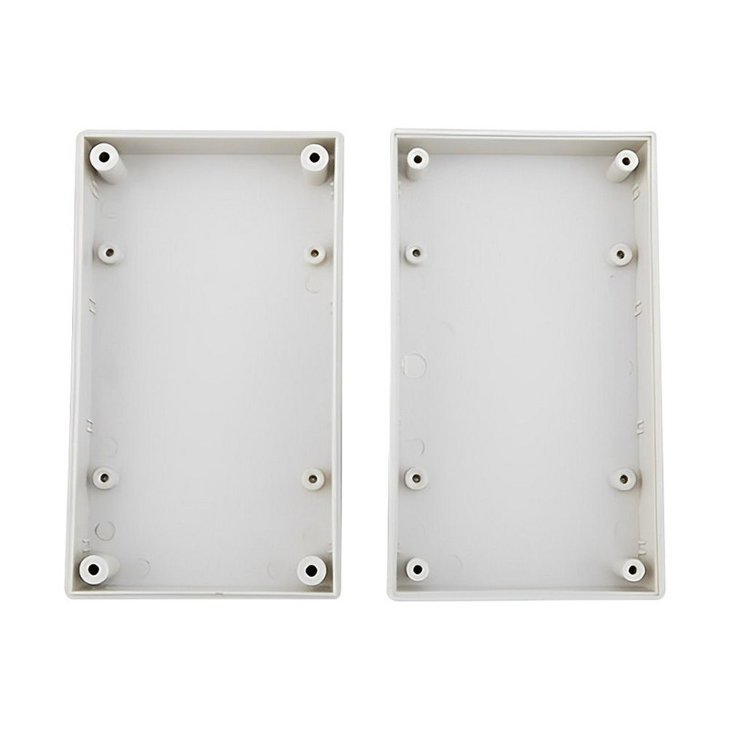 Vruća ABS plastika DIY bijelo kućište modula instrumenata Vodootporni poklopac Kutije za kućišta za projekte Elektronička kutija za projekte