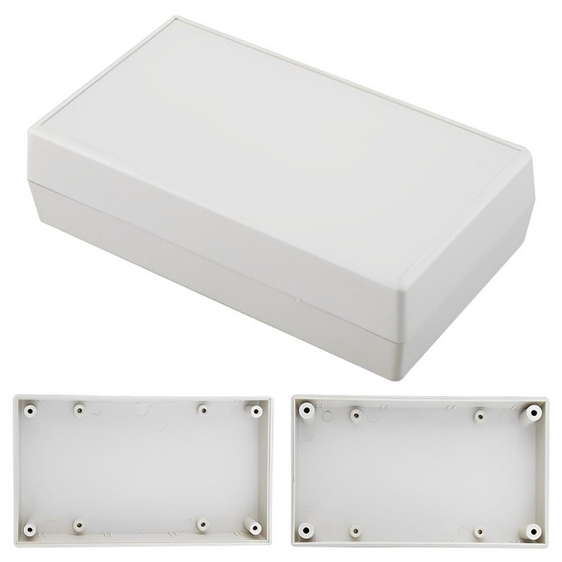 Vruća ABS plastika DIY bijelo kućište modula instrumenata Vodootporni poklopac Kutije za kućišta za projekte Elektronička kutija za projekte