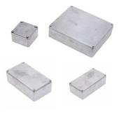 1590A 1590B konektor aluminijske kutije s 4 čelična vijka Kućište za pedale ZA dijelove gitare i pribor