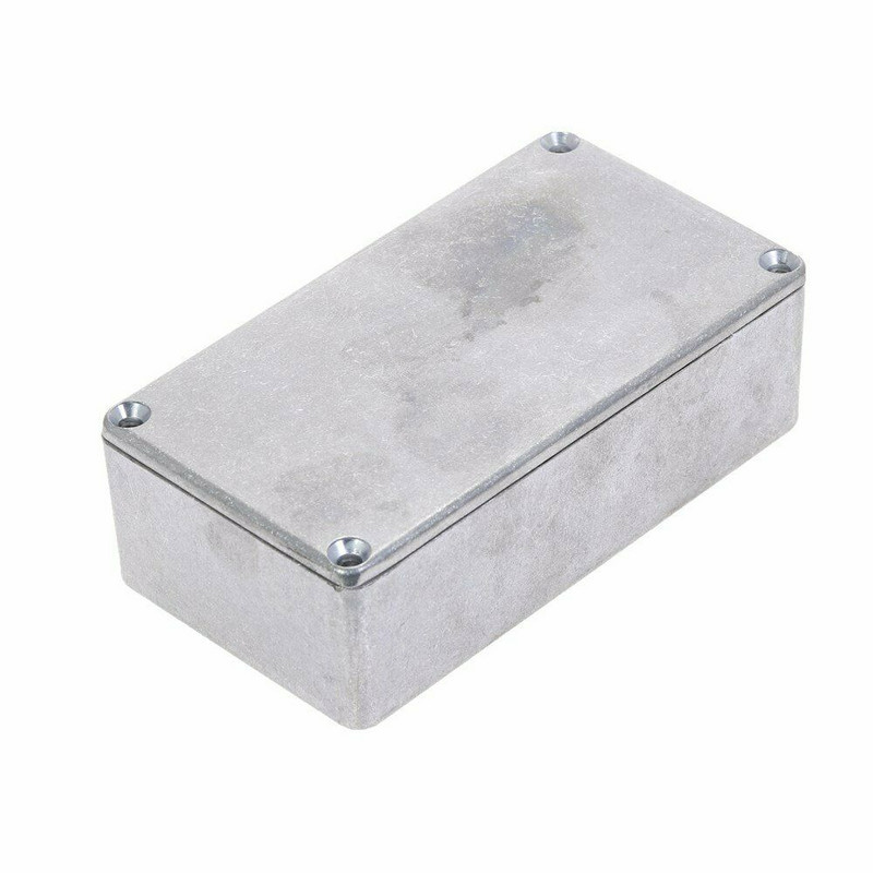 1590A 1590B konektor aluminijske kutije s 4 čelična vijka Kućište za pedale ZA dijelove gitare i pribor