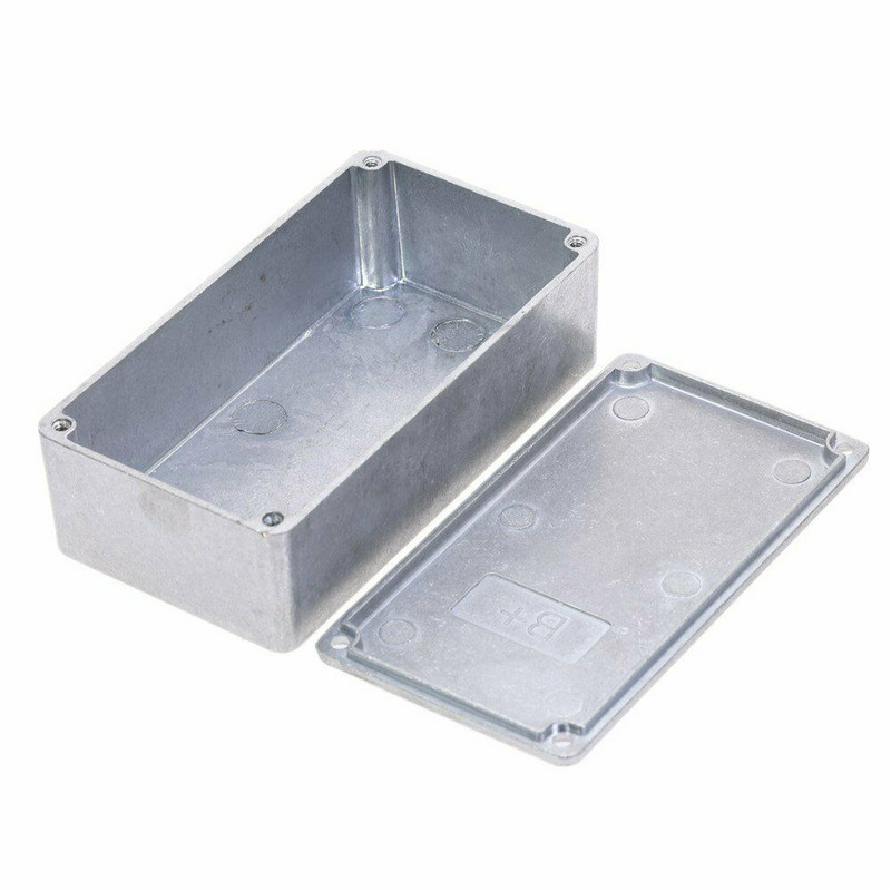 1590A 1590B konektor aluminijske kutije s 4 čelična vijka Kućište za pedale ZA dijelove gitare i pribor