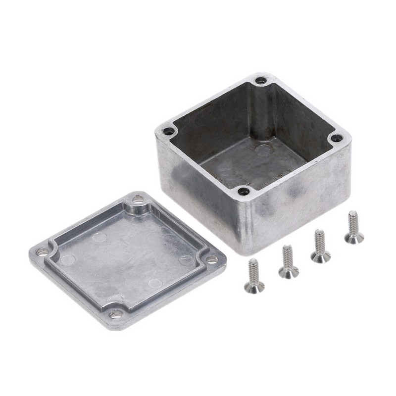 1590A 1590B konektor aluminijske kutije s 4 čelična vijka Kućište za pedale ZA dijelove gitare i pribor