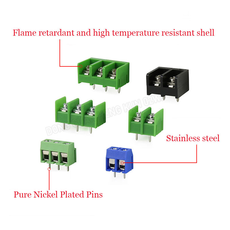 10 kom KF8500 Razmak pinova 8,5 mm PCB ploča Žica Terminal Stup Red Sjedalo Žica Konektor Brzi konektor