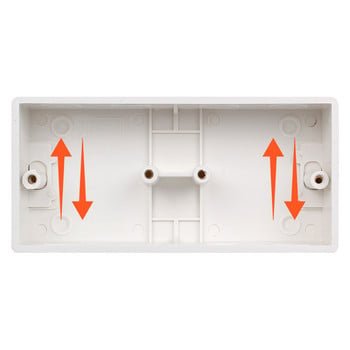 Тип 86 касета, удебелена PVC съединителна кутия, универсална скрита кутия за превключватели на контакти, основа, скривалище