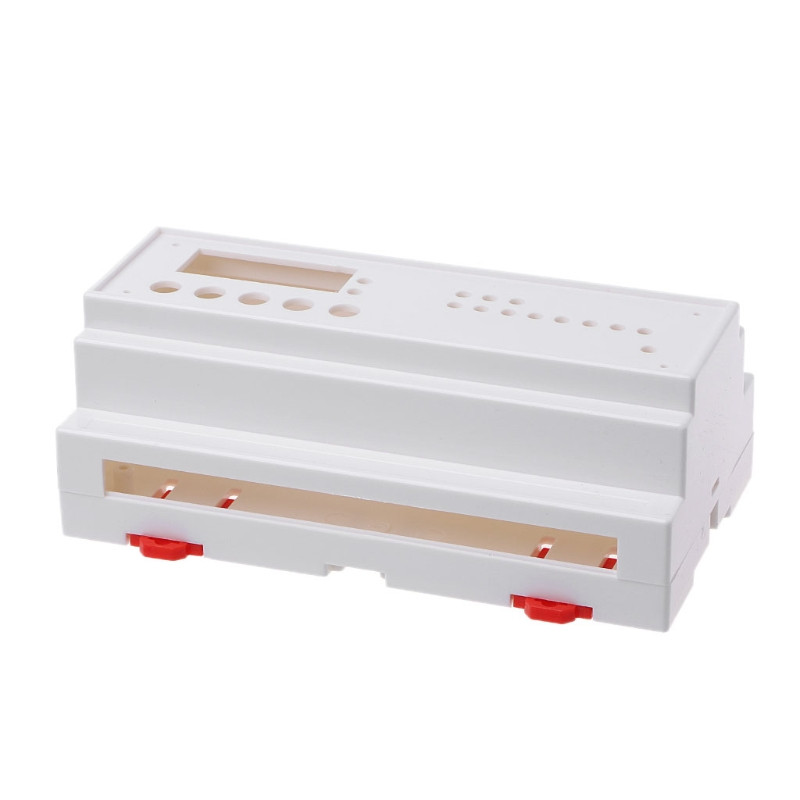 Novo 158x88x59mm ABS plastično kućište za elektroniku, projektno kućište za industrijske tračnice za 2022.