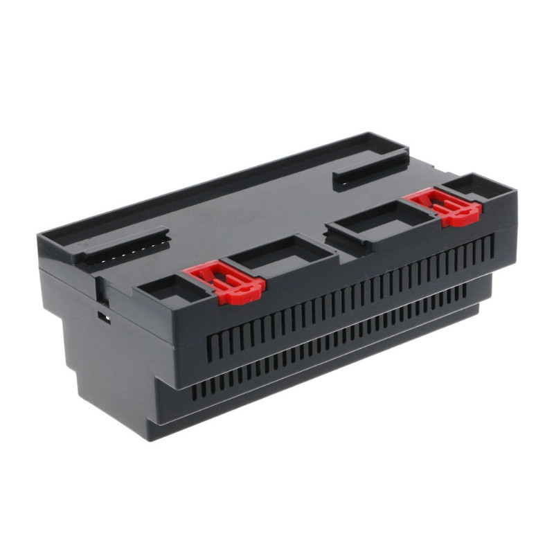 Novo 158x88x59mm ABS plastično kućište za elektroniku, projektno kućište za industrijske tračnice za 2022.