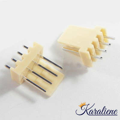 50PCS/LOT KF2510 2510-4A 2510-4AW 4Pin 2,54 mm ravni okomiti muški terminalni konektor