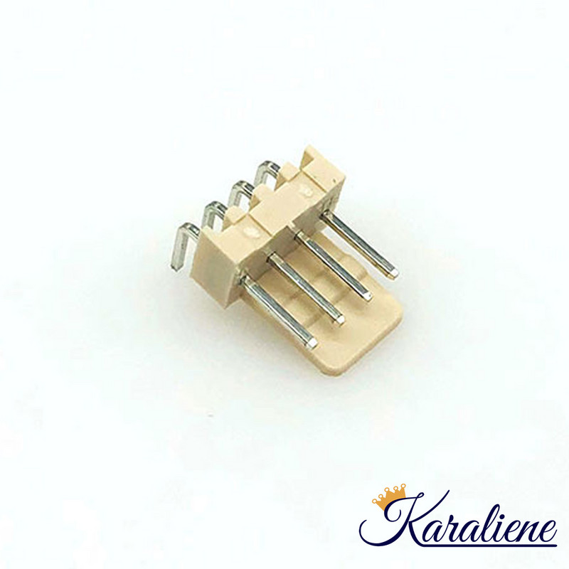 50PCS/LOT KF2510 2510-4A 2510-4AW 4Pin 2,54 mm ravni okomiti muški terminalni konektor