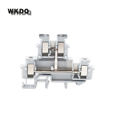 5Pcs MBKKB 2.5-PV dvostruki terminalni blok s ekvipotencijalnom vezom MBKKB2.5-PV vijčane žice Električni konektori za din šinu