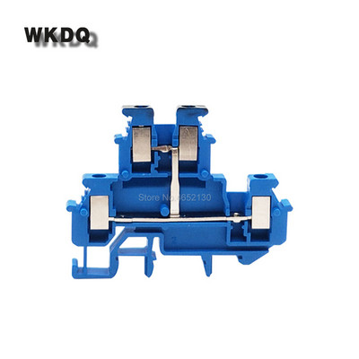 5Pcs MBKKB 2.5-PV dvostruki terminalni blok s ekvipotencijalnom vezom MBKKB2.5-PV vijčane žice Električni konektori za din šinu