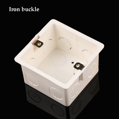 Home Equiments PVC Plastic Light Touch Profesionalna skrivena donja zidna kutija za ugradnju Razvodna kazeta s prekidačem