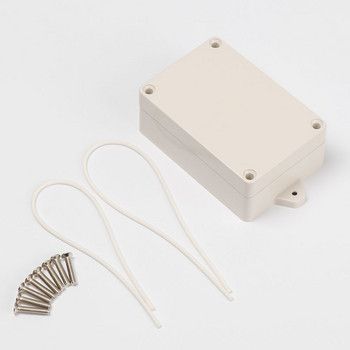 Висококачествени DIY бяла ABS пластмасова електронна кутия за проекти Кутии за кутии Водоустойчив капак Проектна кутия за инструменти