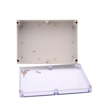 ABS прозрачна жична съединителна кутия Водоустойчива електронна водоустойчива кутийка IP67 Безопасен калъф Пластмасови кутии Органайзер
