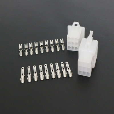10set/lot 2.8 mm 2/3/4/6/9 kalajisana igla 2.8 Električna žica Konektor Muški Ženski kabelski terminalni utikač Kompleti Motocikl
