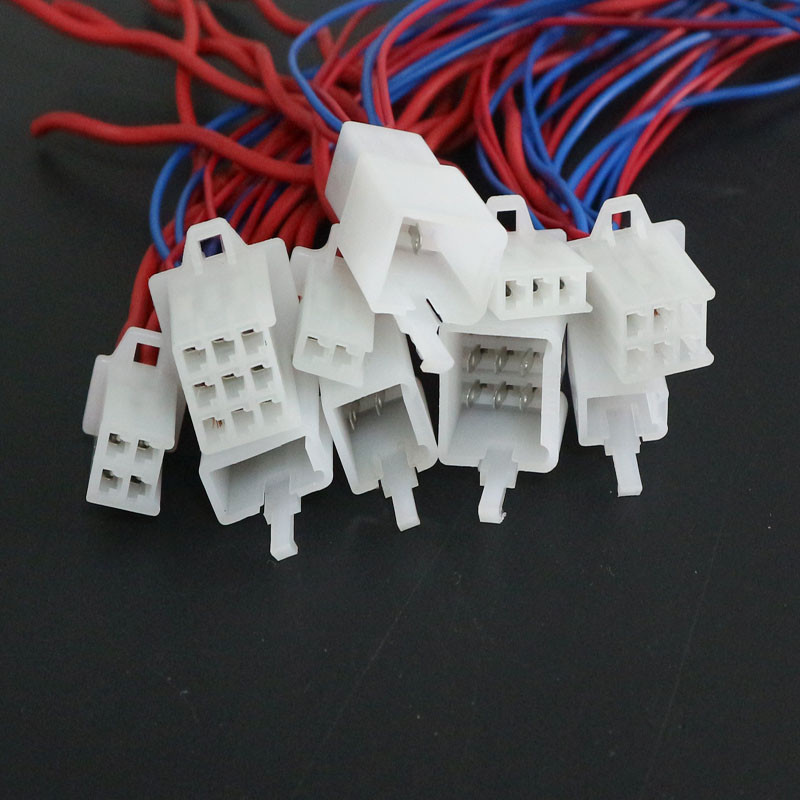 10set/lot 2.8 mm 2/3/4/6/9 kalajisana igla 2.8 Električna žica Konektor Muški Ženski kabelski terminalni utikač Kompleti Motocikl