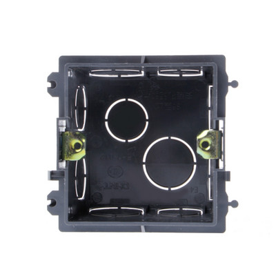 86 tipa PVC sadales kārbas sienas stiprinājuma kasete slēdža ligzdas pamatnei