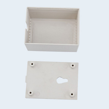 75*55*30 мм пластмасова захранваща кутия за разсейване на топлината Кутия за съхранение на проекта Сензор Електронен корпус Кутия за стенен монтаж Кутия за инструменти